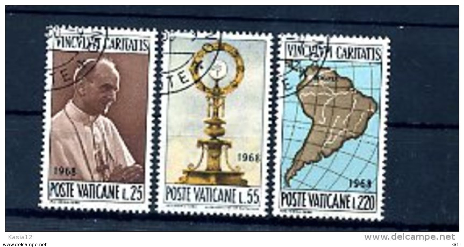 A19725)Vatikan 538 - 540 Gest. - Used Stamps