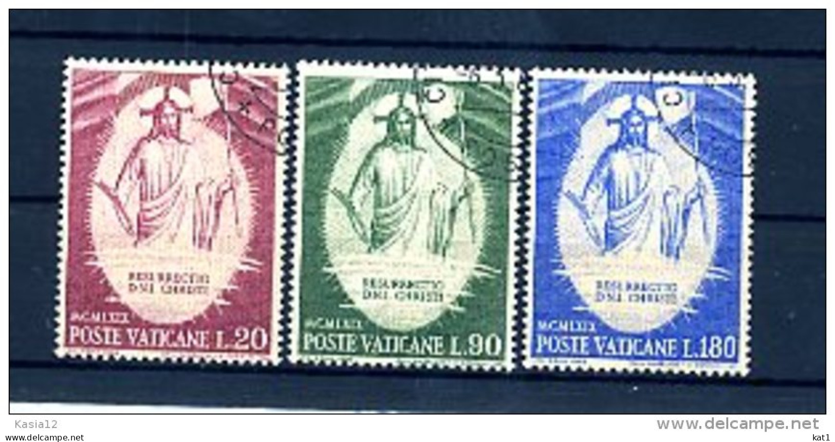 A19729)Vatikan 544 - 546 Gest. - Gebraucht