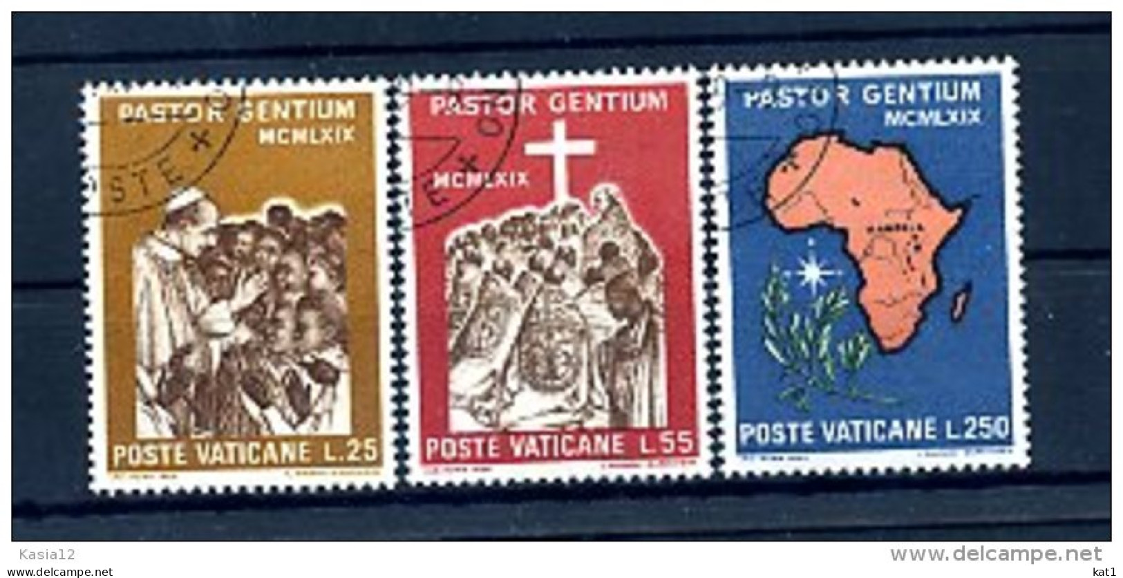 A19733)Vatikan 550 - 552 Gest. - Gebruikt