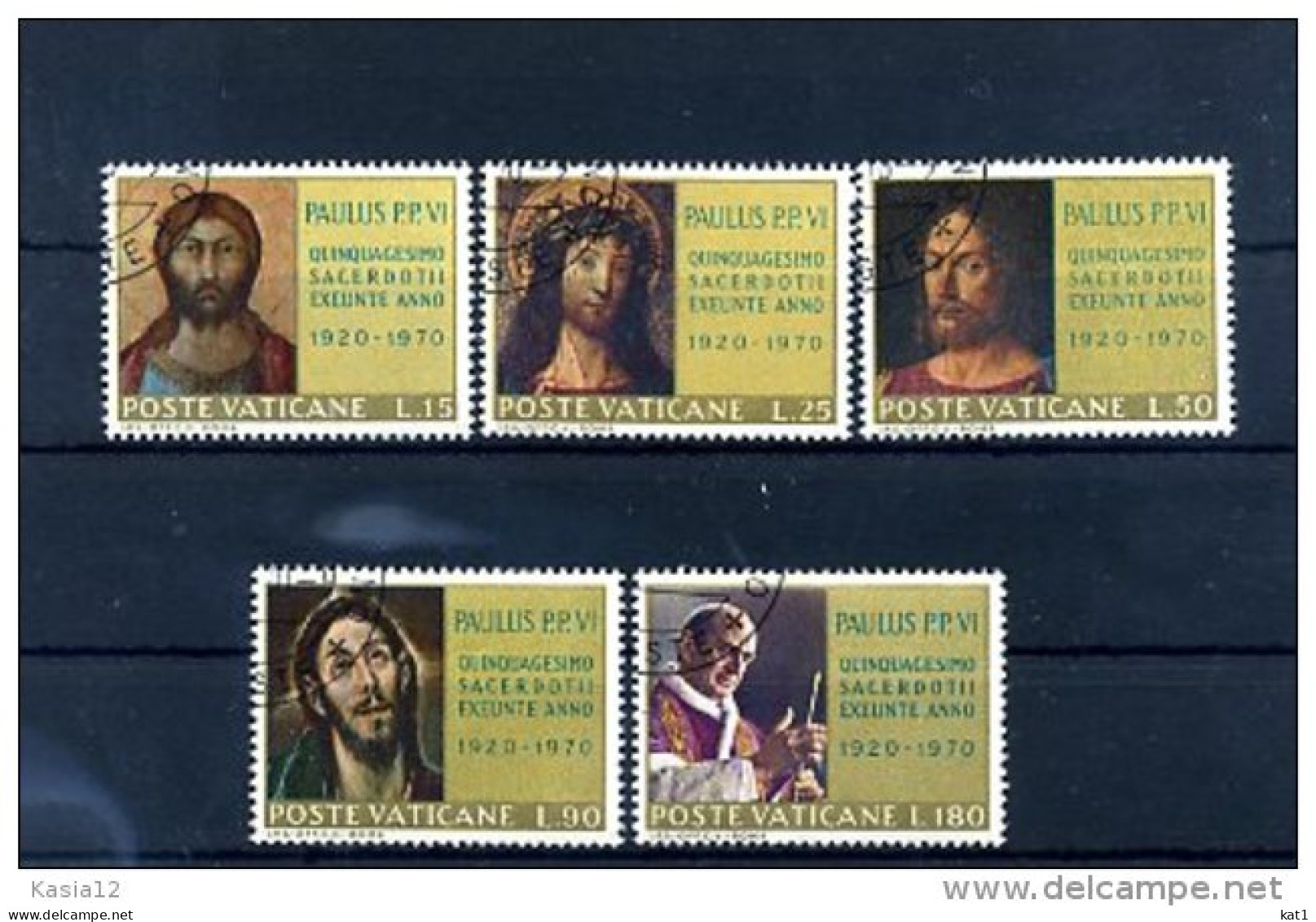 A19741)Vatikan 564 - 568 Gest. - Used Stamps
