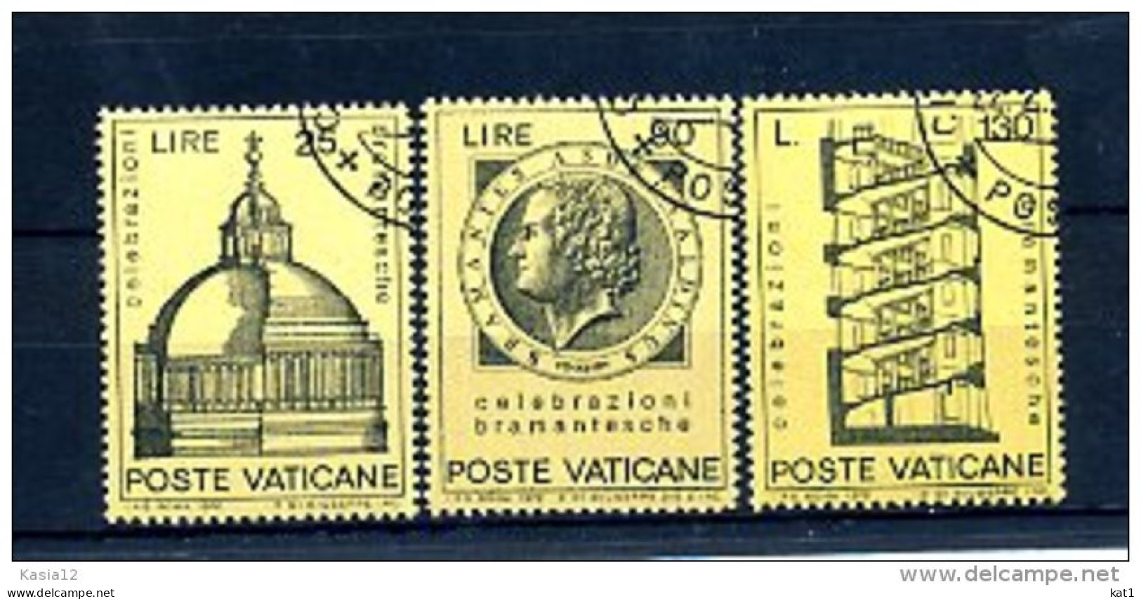 A19757)Vatikan 596 - 598 Gest. - Used Stamps