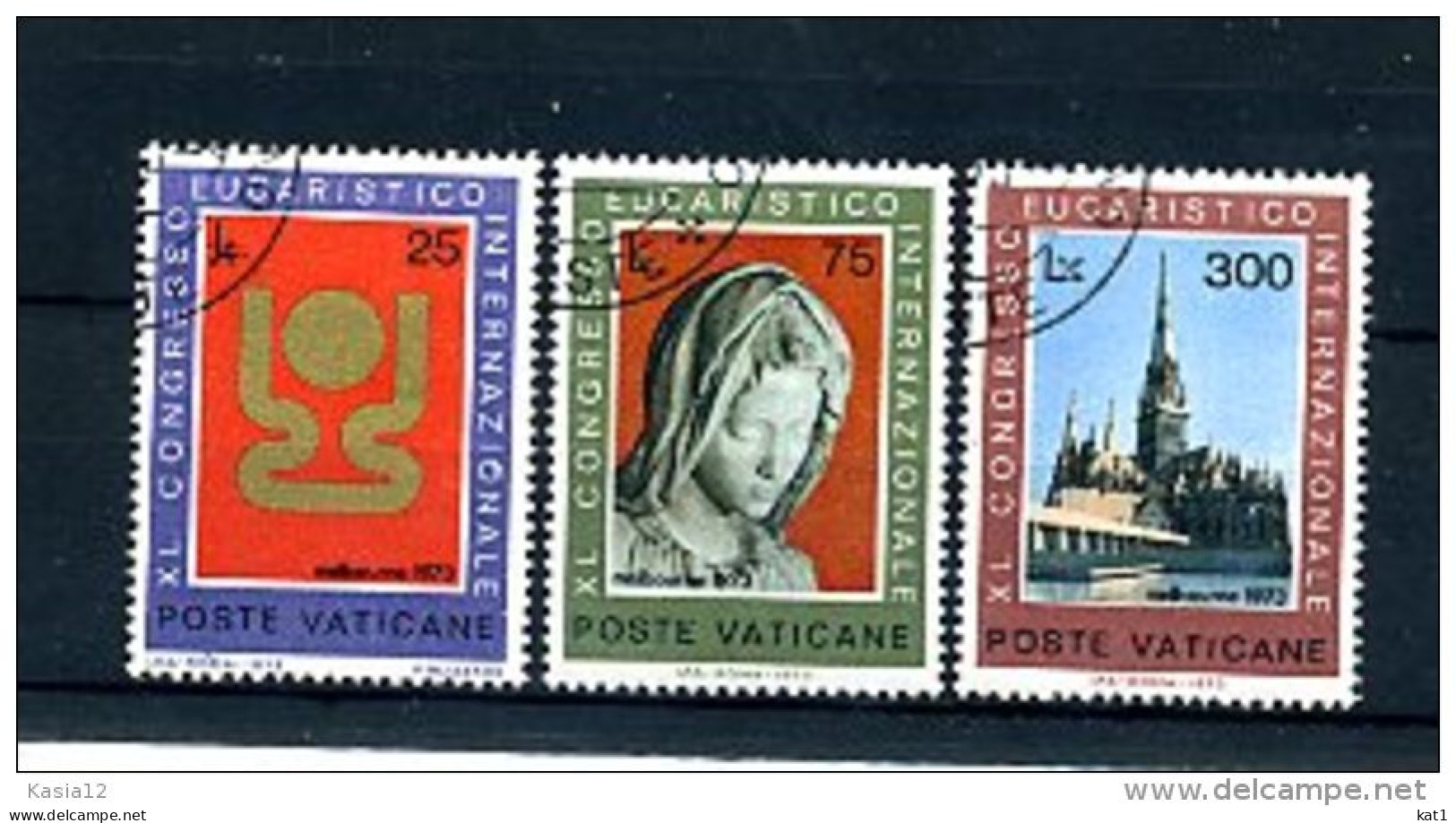 A19769)Vatikan 615 - 617 Gest. - Used Stamps