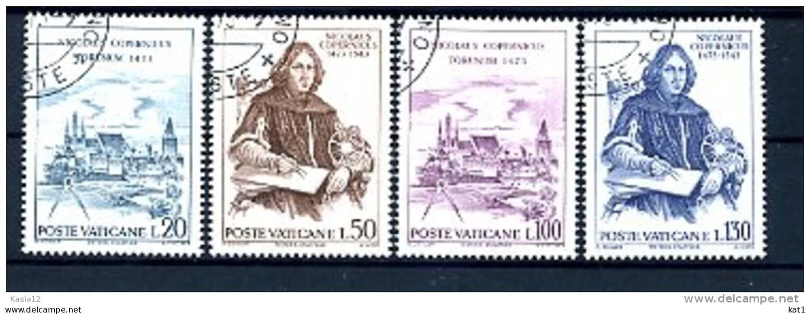 A19773)Vatikan 621 - 624 Gest. - Used Stamps