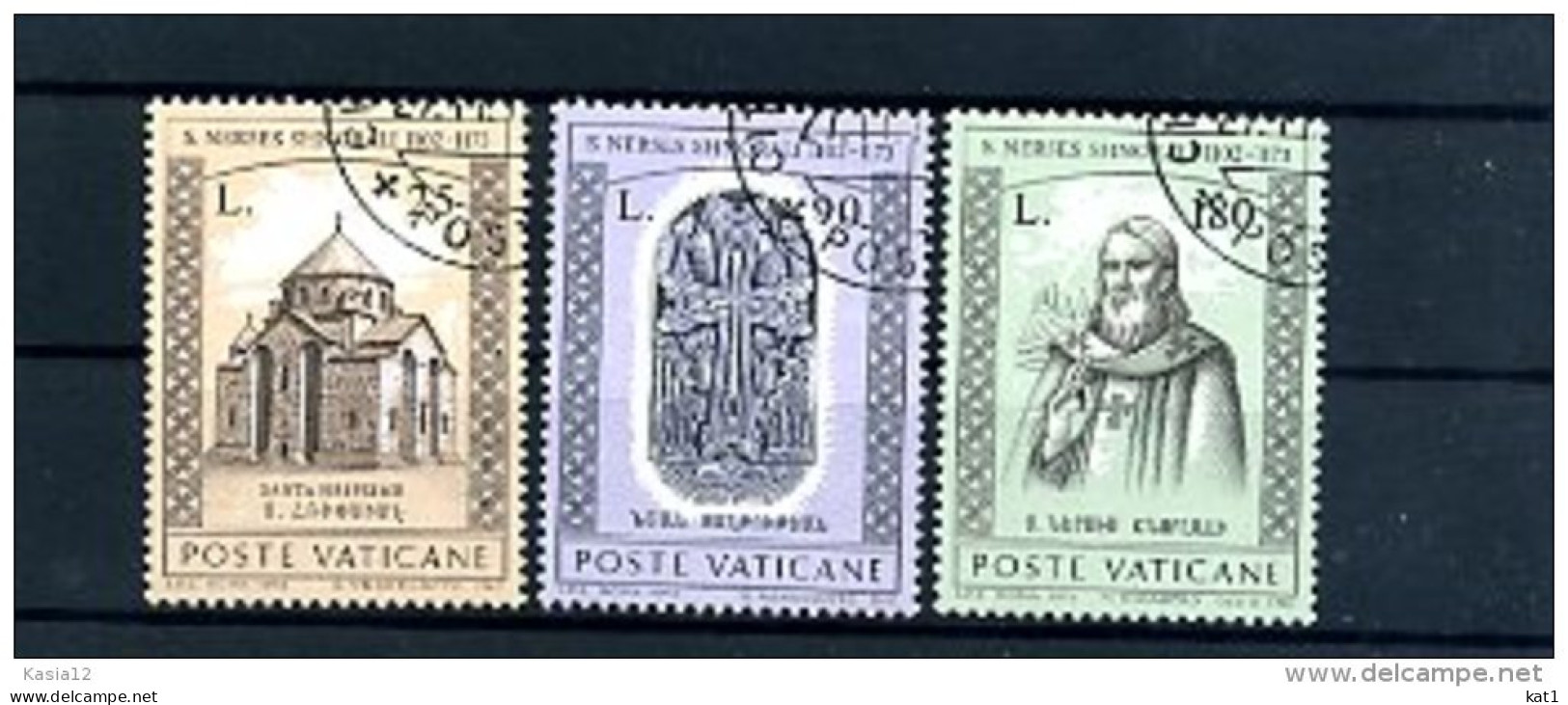 A19777)Vatikan 629 - 631 Gest. - Used Stamps