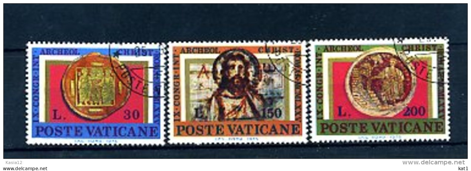 A19794)Vatikan 664 - 666 Gest. - Used Stamps