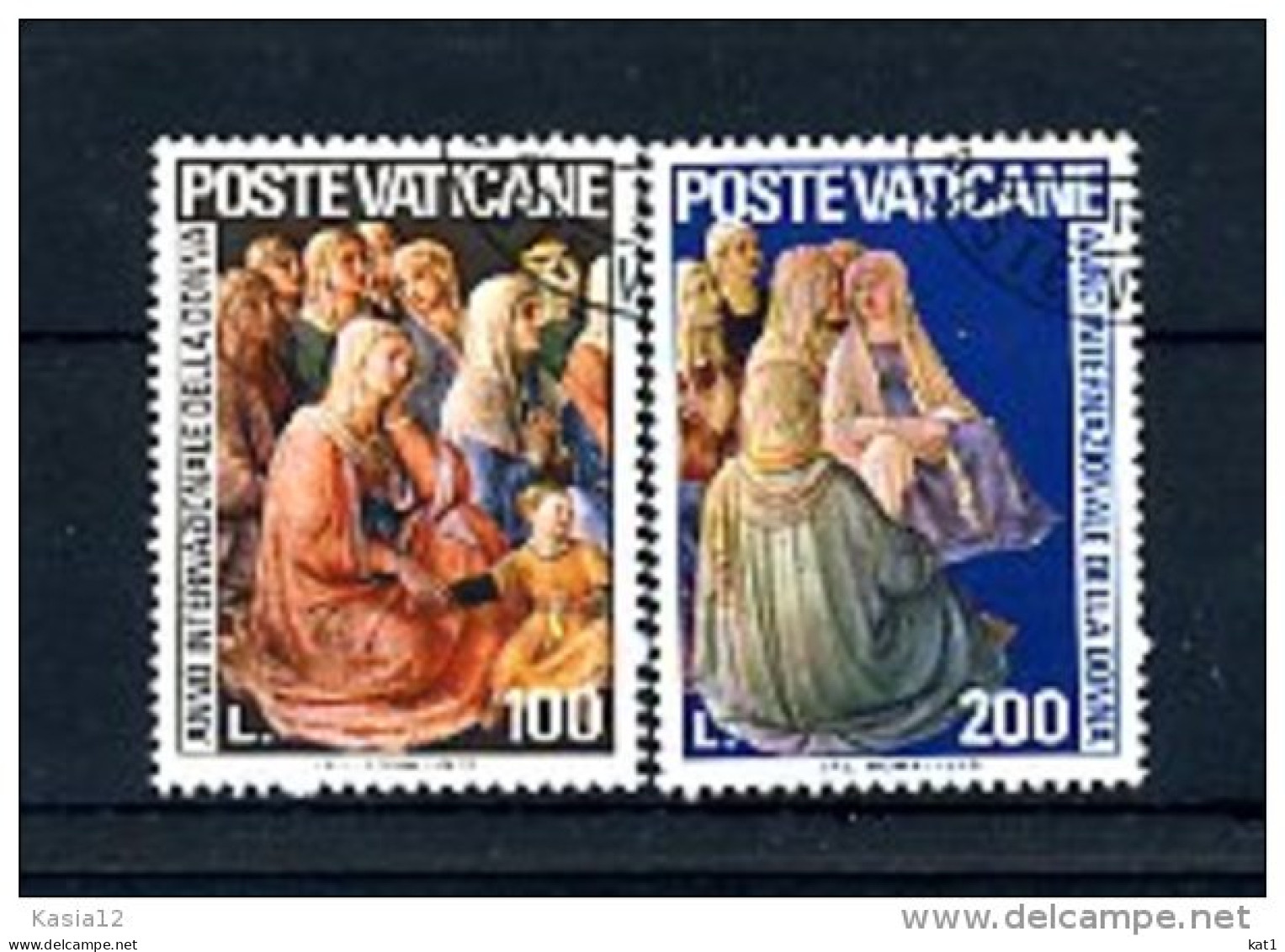 A19798)Vatikan 670 - 671 Gest. - Oblitérés