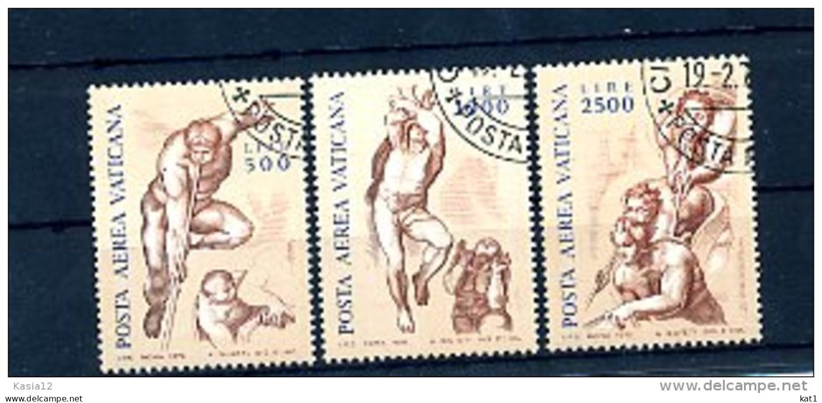 A19802)Vatikan 675 - 677 Gest. - Used Stamps