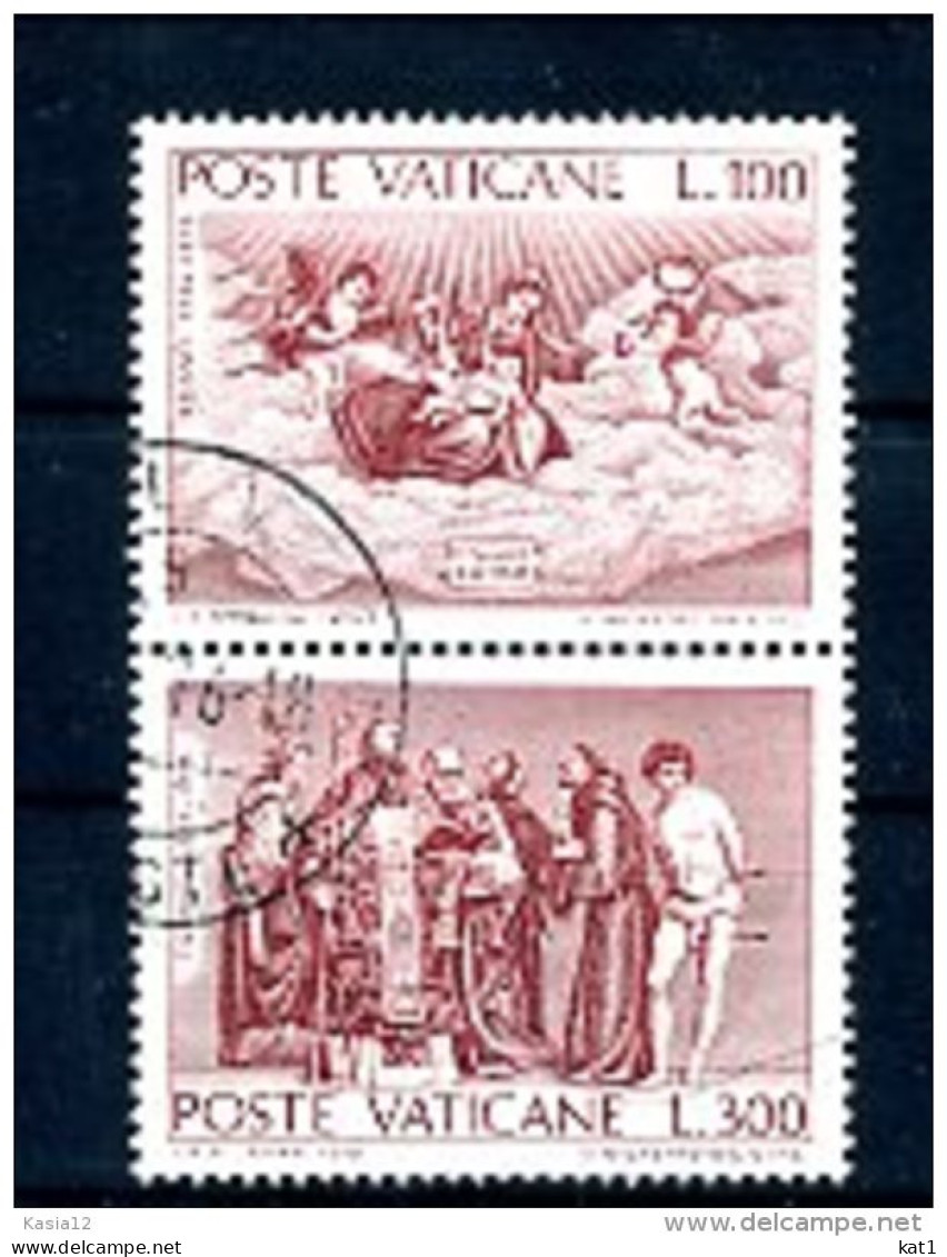A19806)Vatikan 678 - 679 Paar Gest. - Used Stamps