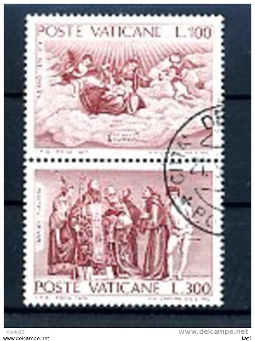 A19807)Vatikan 678 - 679 Paar Gest. - Usados