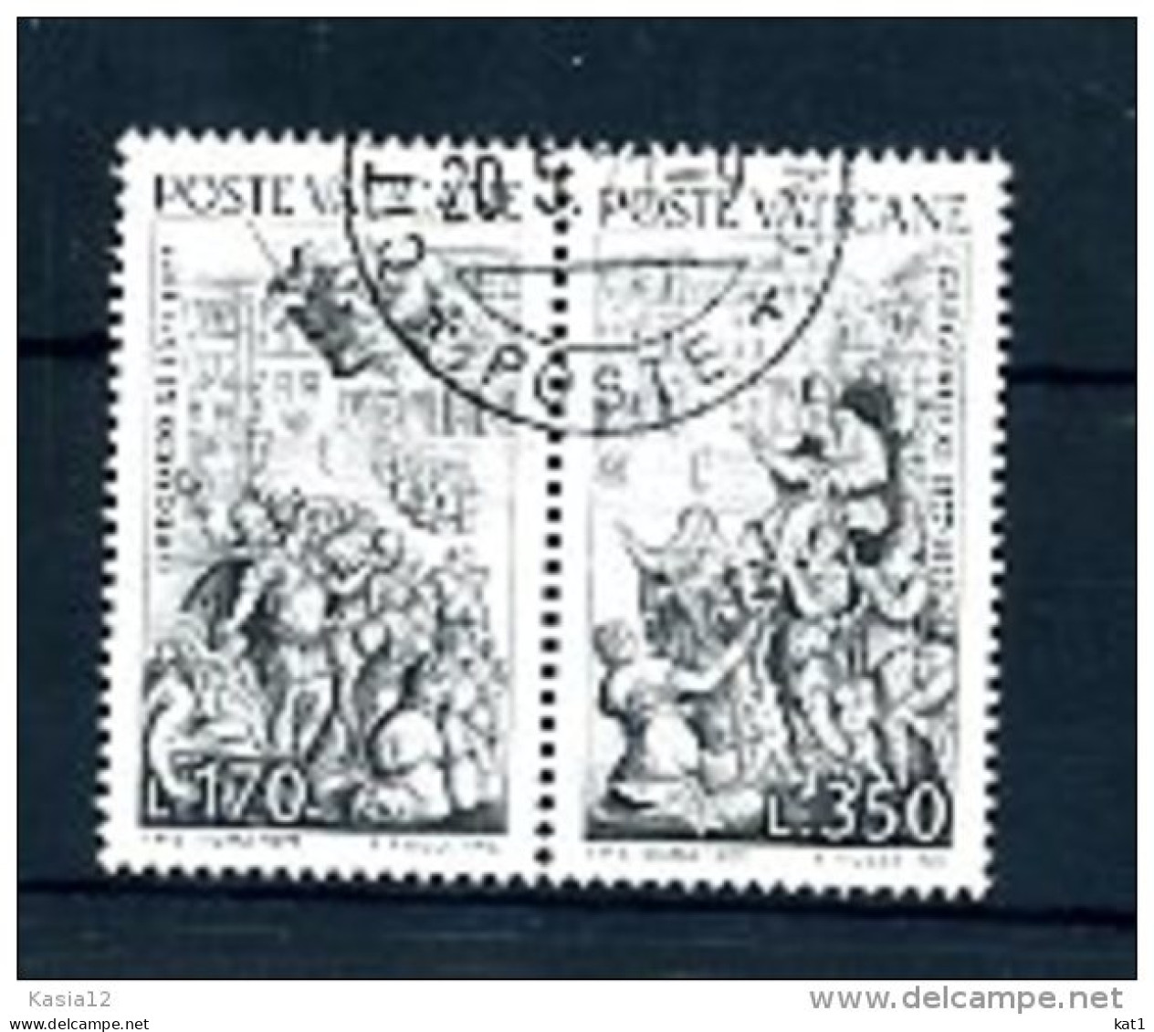 A19817)Vatikan 701 - 702 Gest. - Used Stamps