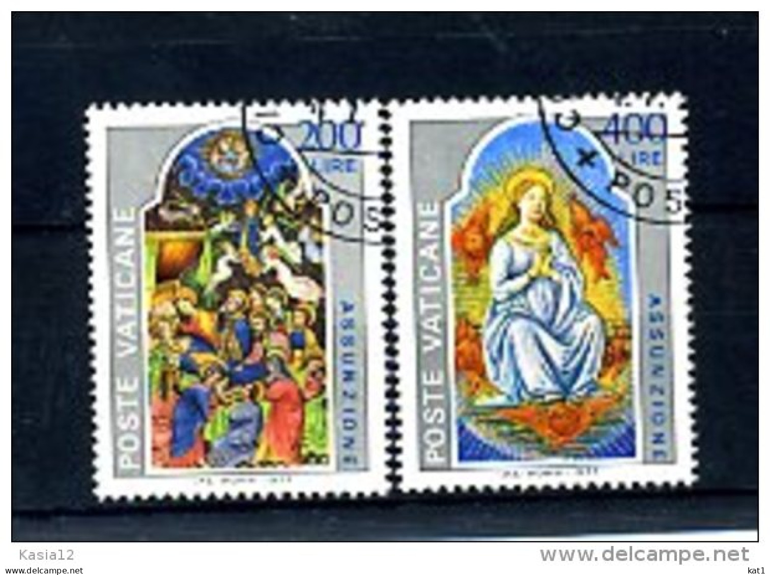 A19820)Vatikan 703 - 704 Gest. - Used Stamps