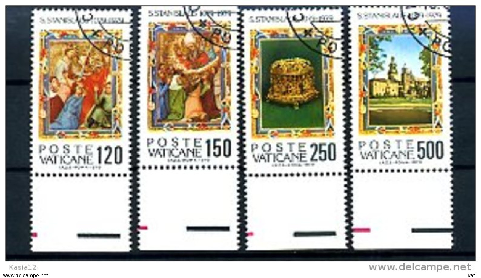 A19841)Vatikan 739 - 742 Gest. - Used Stamps