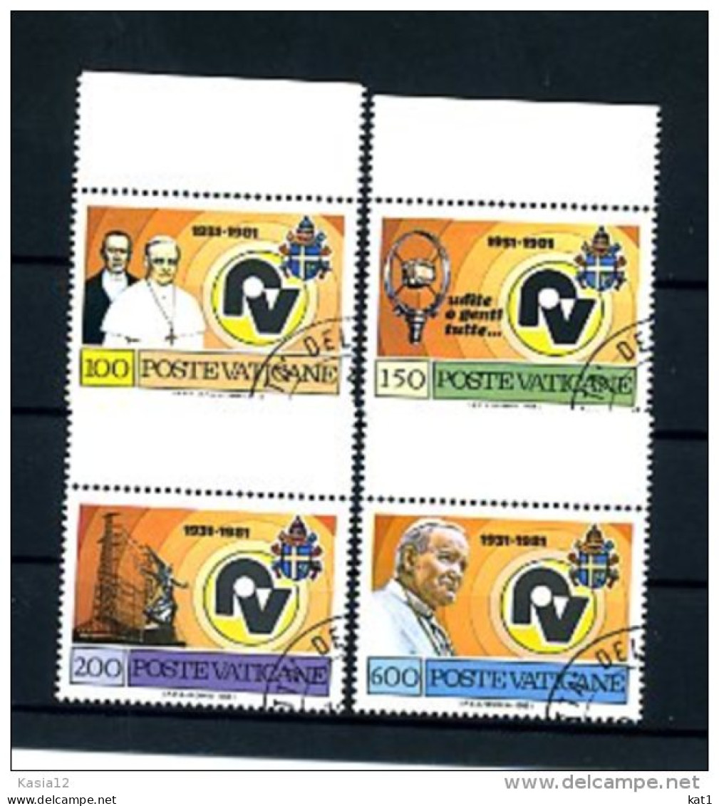 A19866)Vatikan 779 - 782 Gest. - Used Stamps