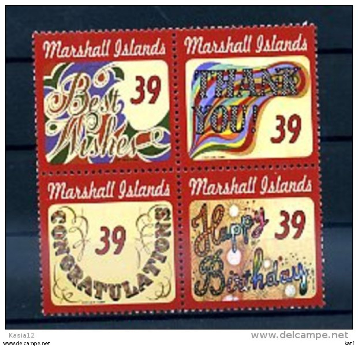 A20295)Marshall-Inseln 2091 - 2094 VB** - Marshallinseln
