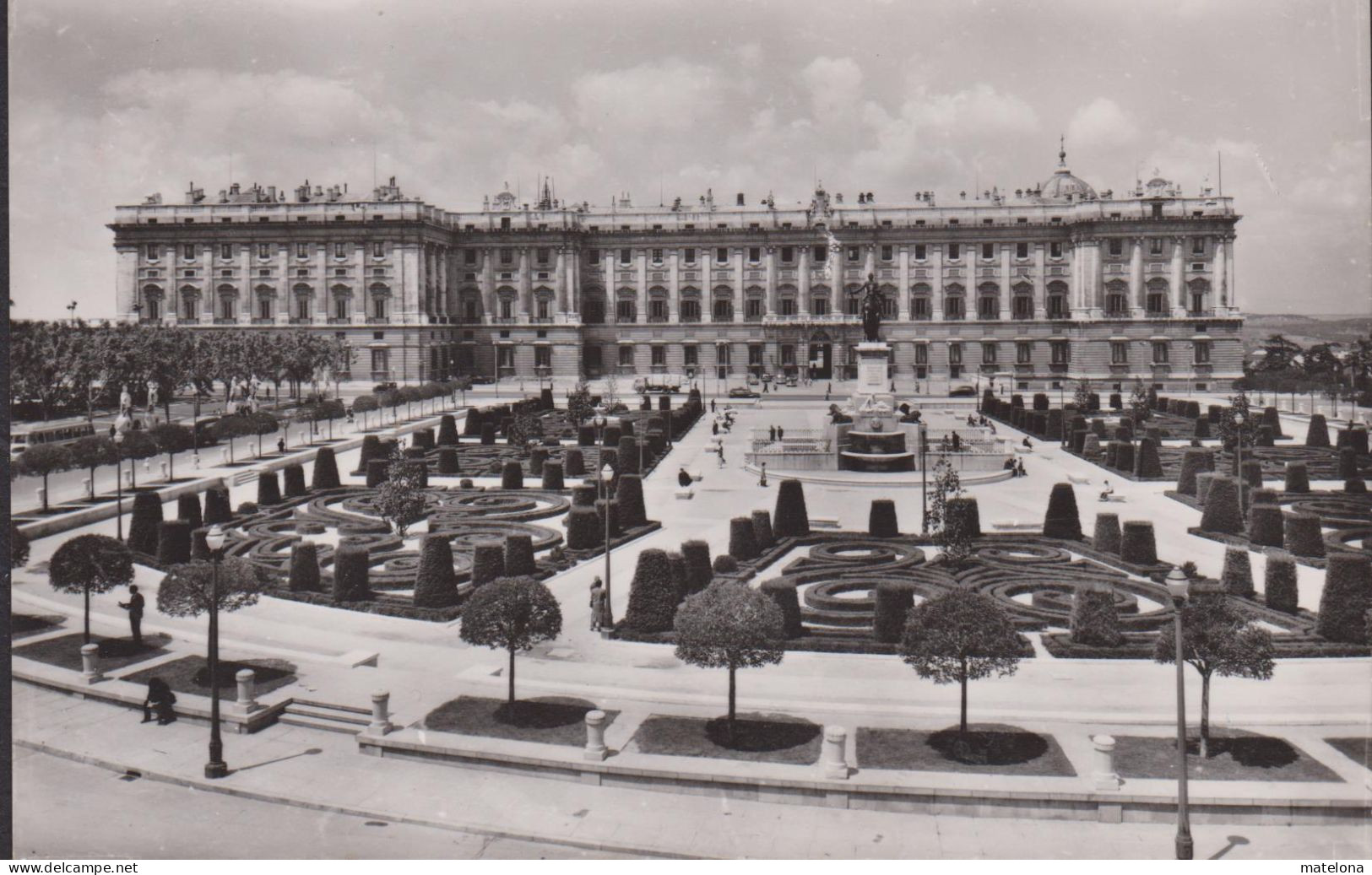 ESPAGNE MADRID PLAZA DE ORIENTE Y PALACIO REAL - Madrid