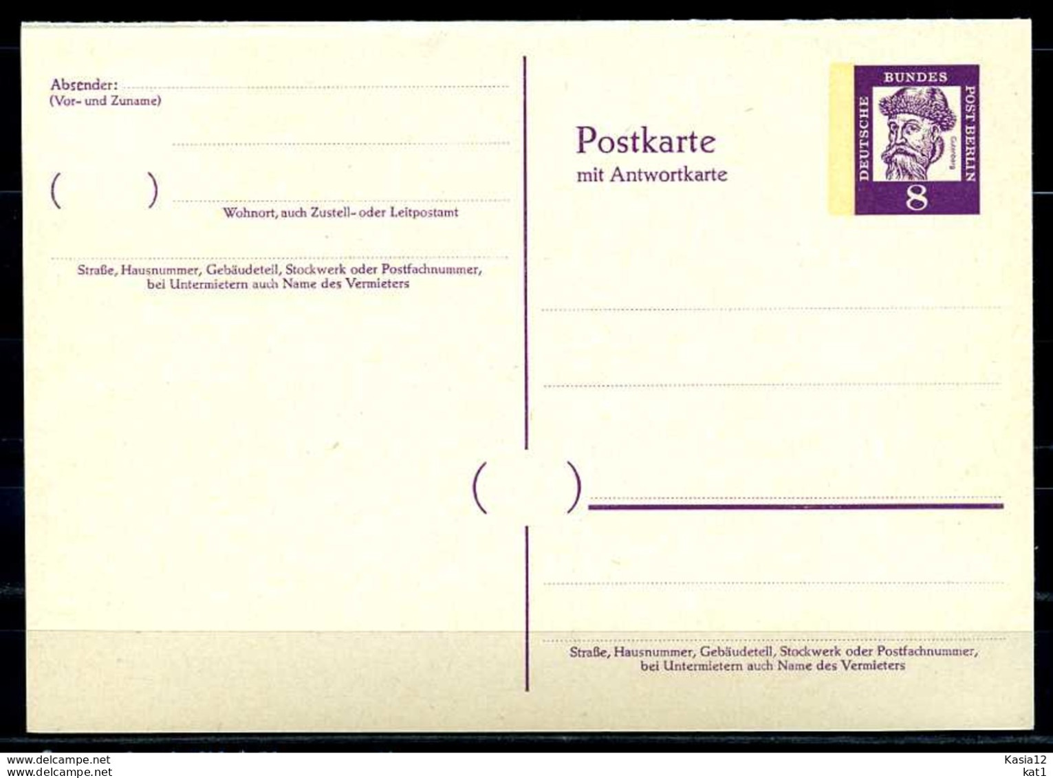 G146)Bln P 53(*) Kpl. - Cartes Postales - Neuves