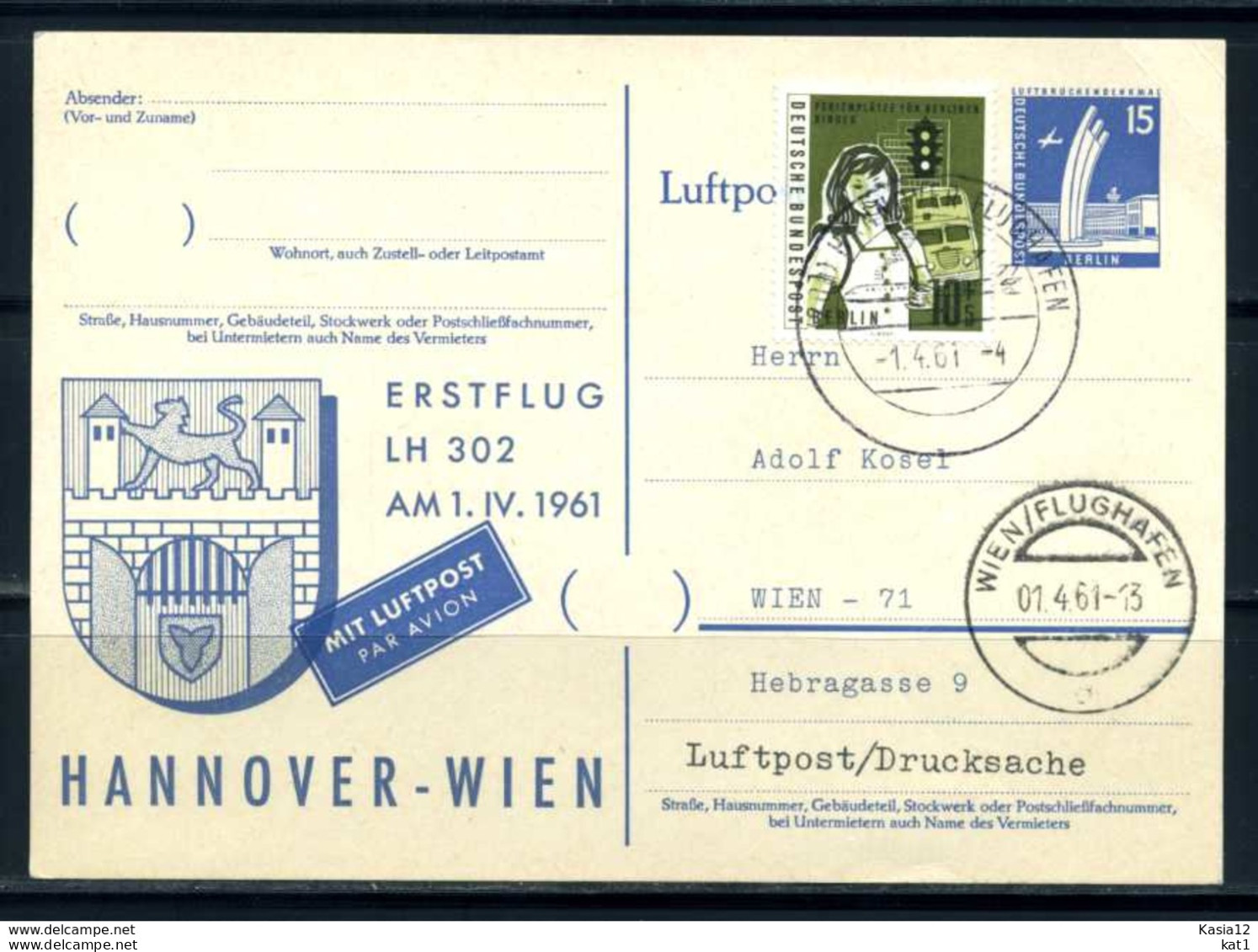 G177)Berlin Privat-GA PP 364 Oder 367 - Siehe Bild Gelaufen - Private Postcards - Used