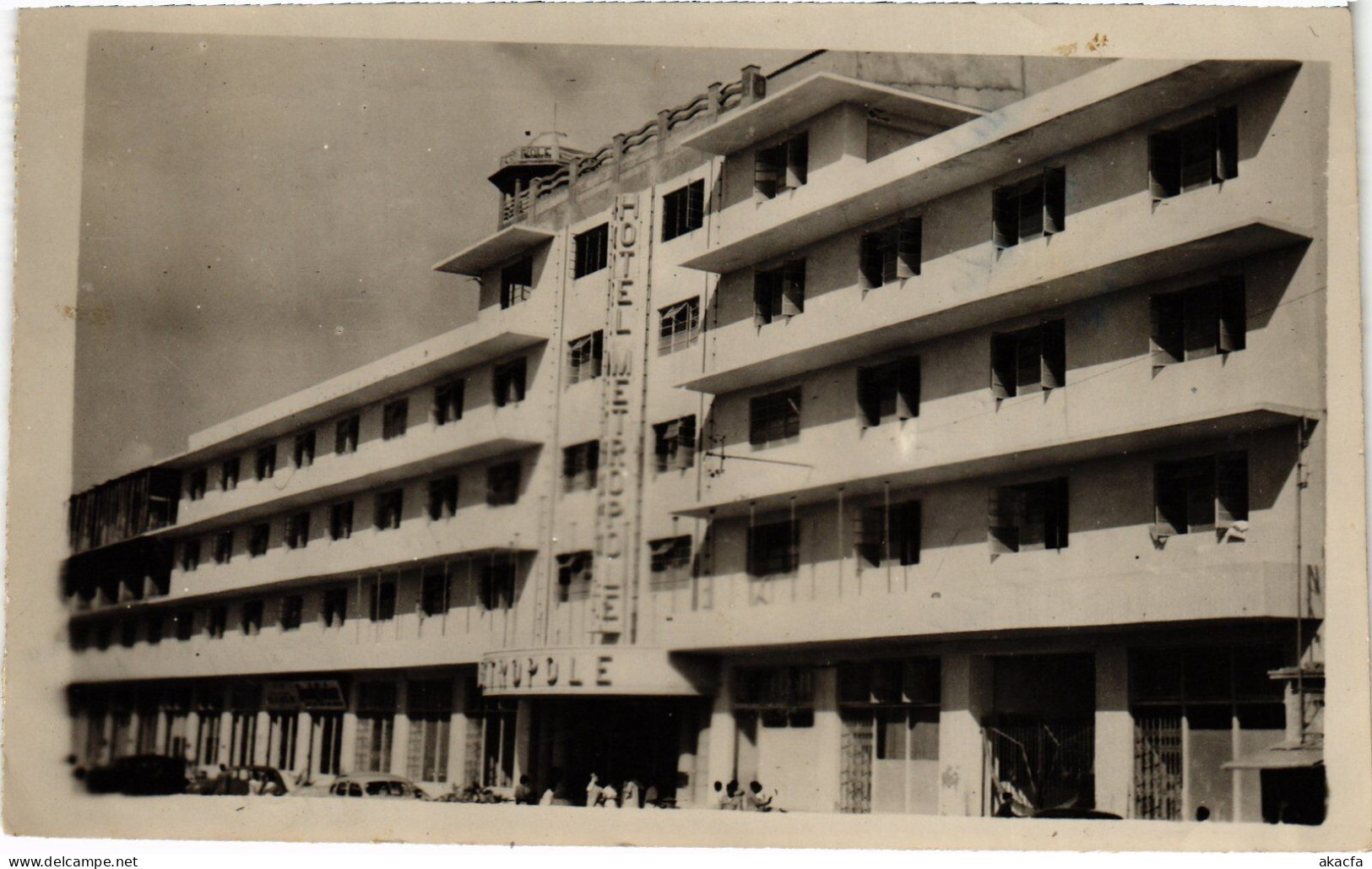 PC PAKISTAN HOTEL METROPOLE REAL PHOTO POSTCARD (a50207) - Pakistán