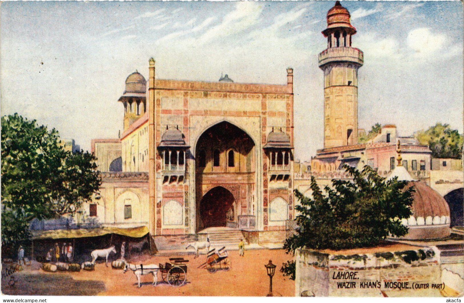 PC PAKISTAN LAHORE WAZIR KHAN MOSQUE (a50242) - Pakistán