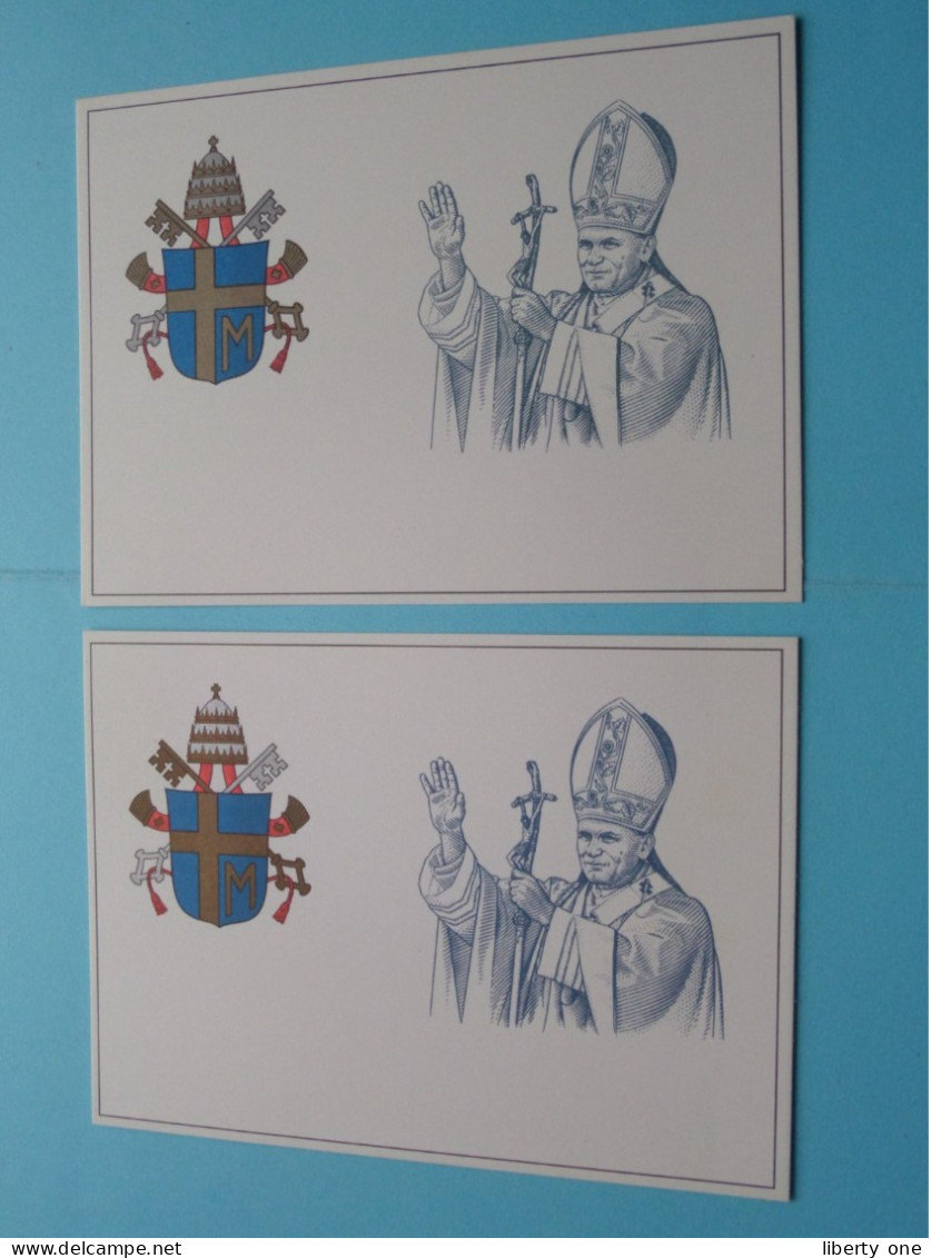 S.S. GIOVANNI PAOLO II Citta Del Vaticano ( Zie / Voir Scan ) 2 Pcs. ! - Vatican