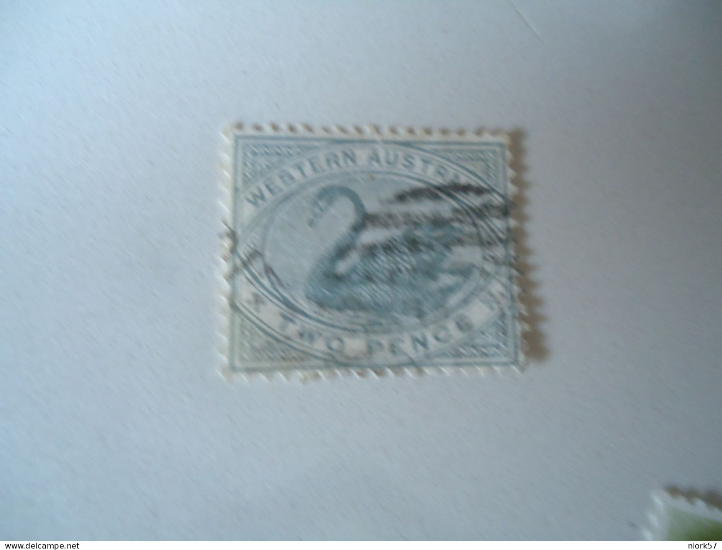 WESTERN AUSTRALIA USED STAMPS  SWAN BIRDS - Usati