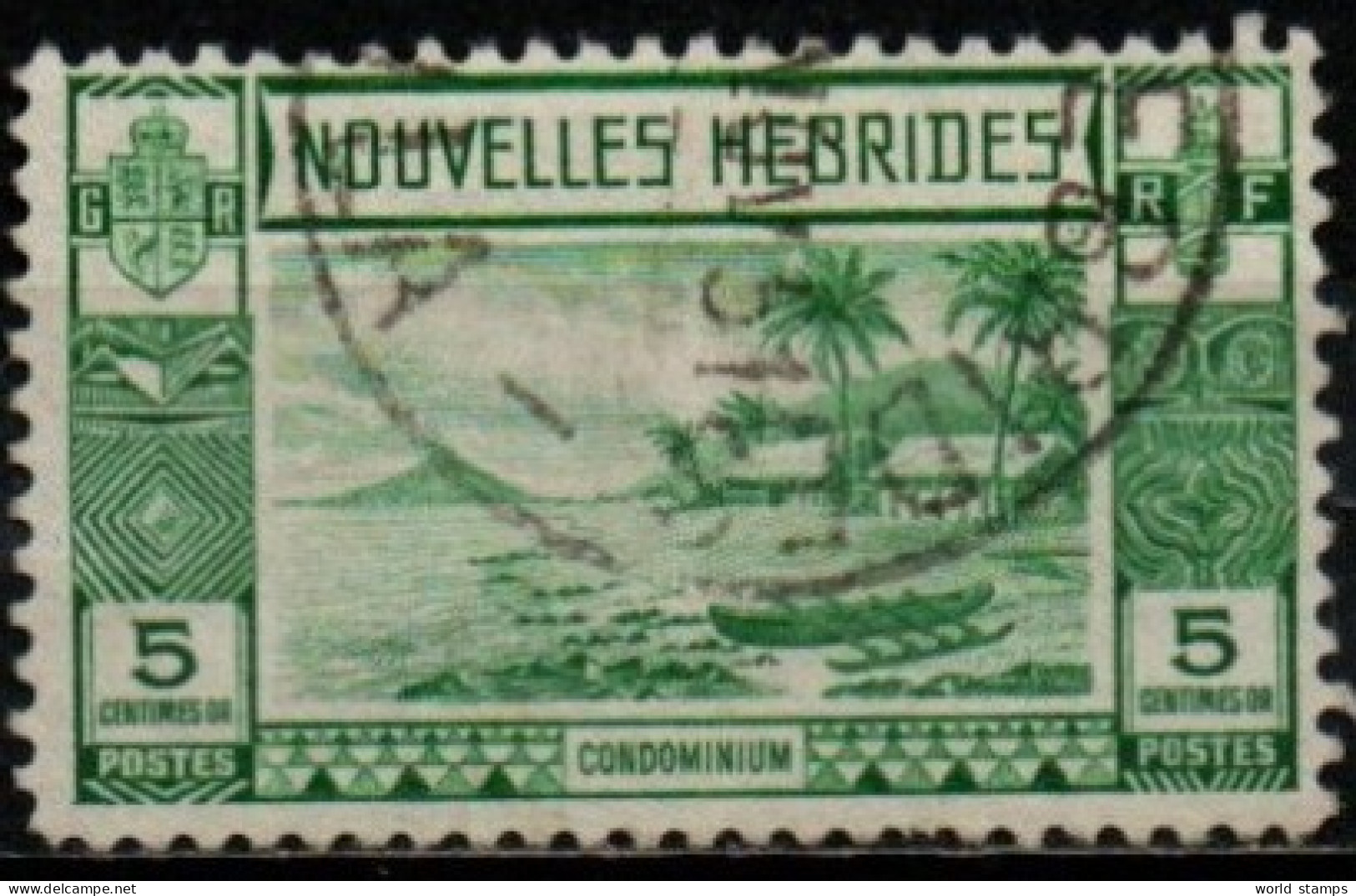 NOUVELLES-HEBRIDES 1938 O - Oblitérés