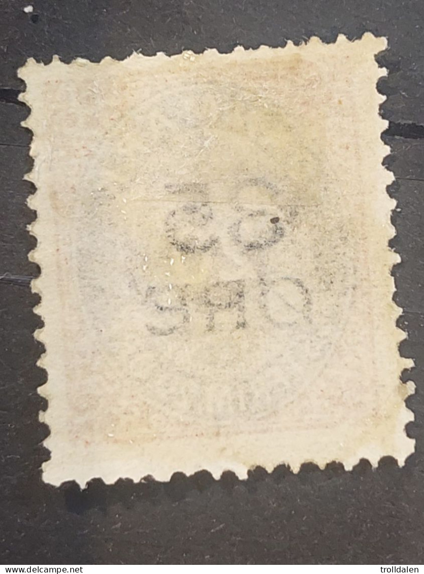 Denmark Mi Nr 61 I ,1912 ( Normal Frame) , MH (*) - Oblitérés