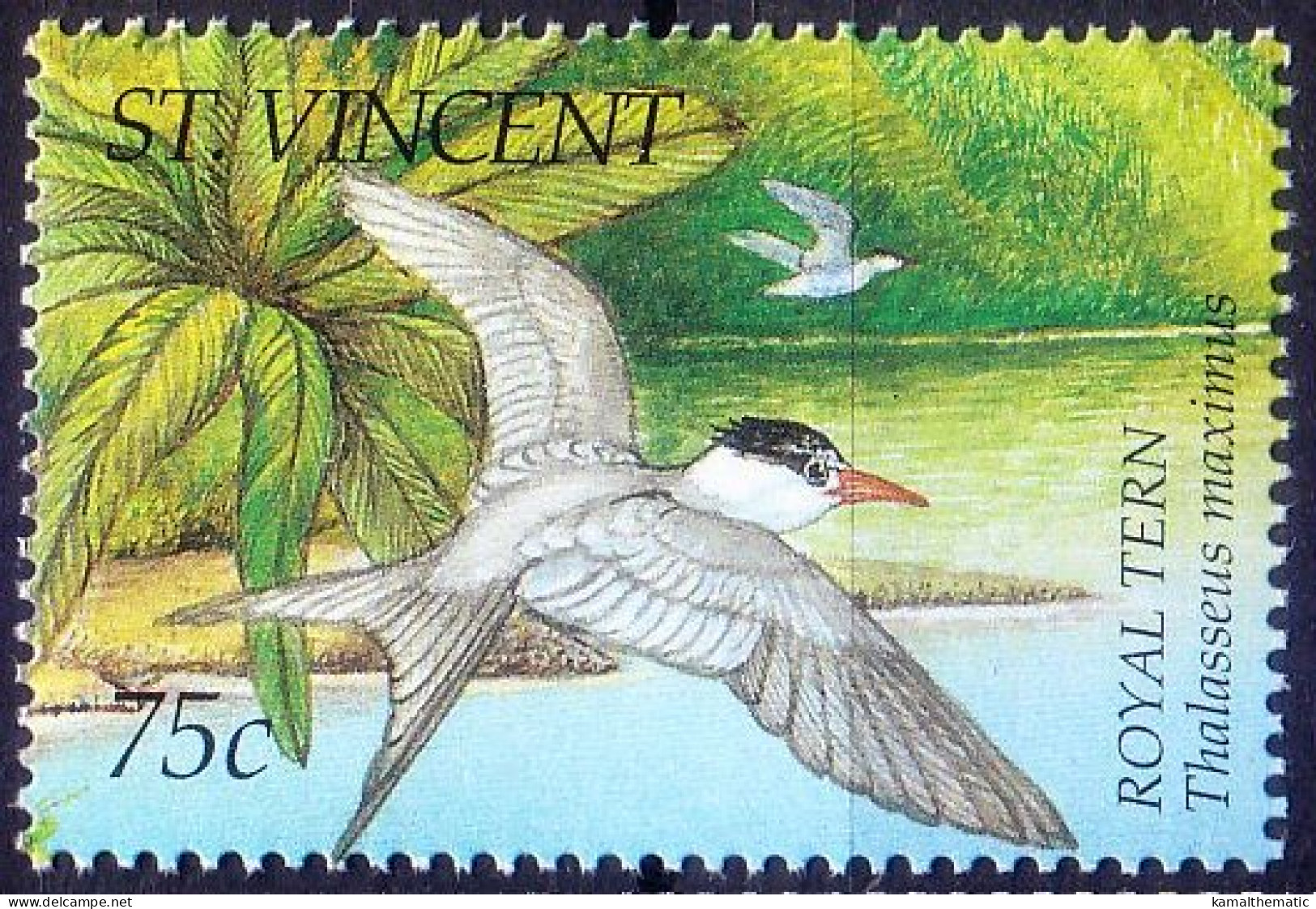 St. Vincent 1995 MNH, Water Birds, Royal Tern - Albatros & Stormvogels