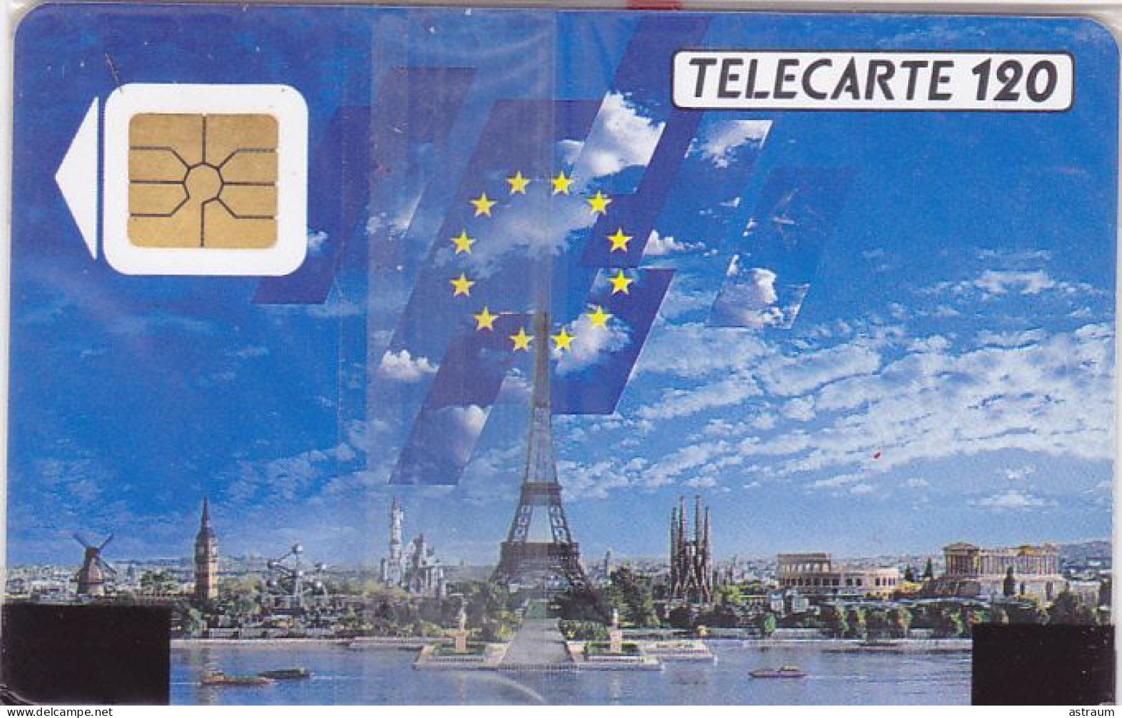 Telecarte Publique F104 NSB - Dimension Europeenne - 120 U - So2 - 1989 - 1989