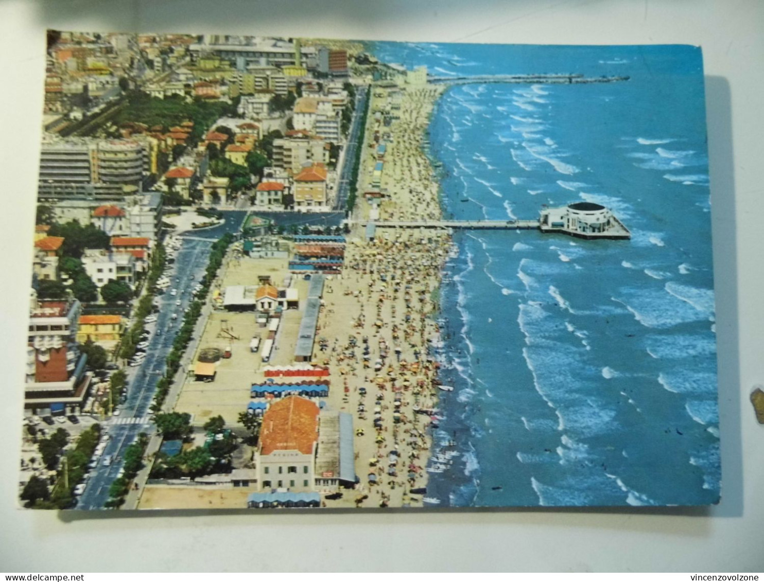 Cartolina Viaggiata "SENIGALLIA Veduta Aerea" 1971 - Senigallia