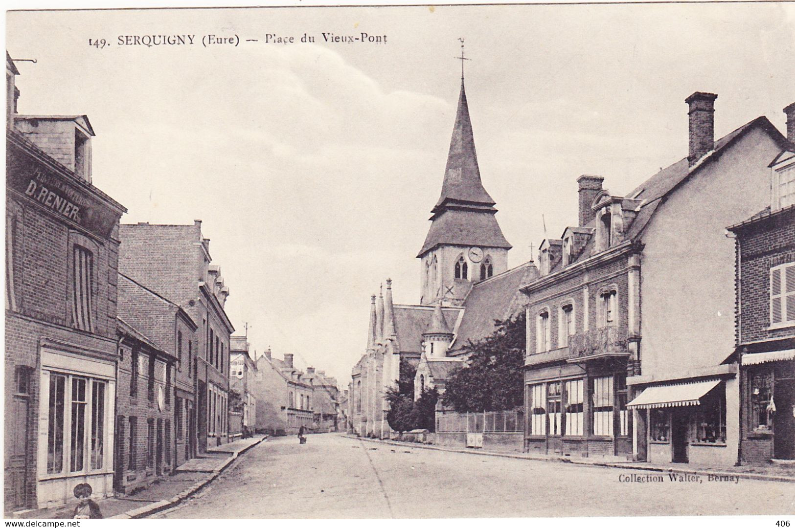Serquigny  -  Place Du Vieux-Pont - Serquigny