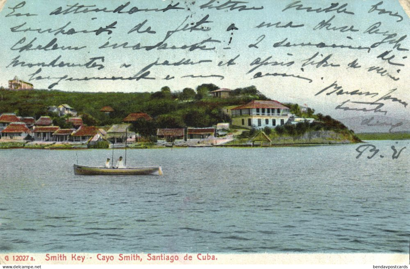 Cuba, SANTIAGO, Smith Key Panorama (1908) Postcard - Cuba