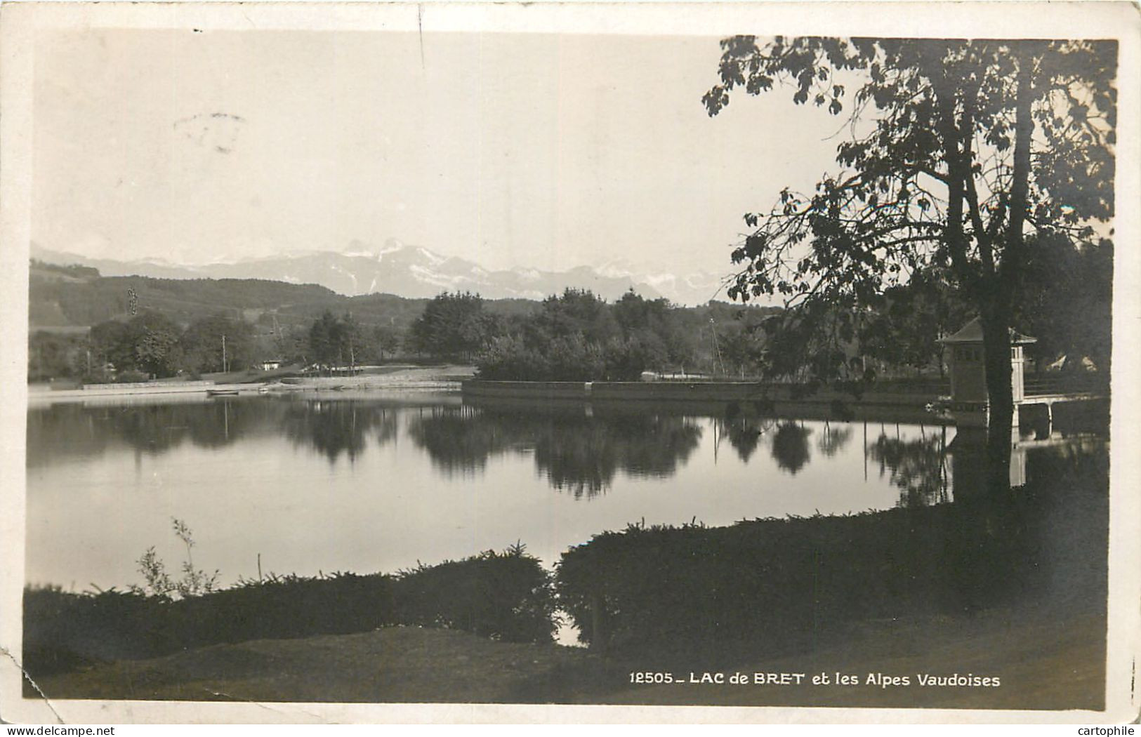 Suisse - Cully - Lac De Bret En 1930 - Cully