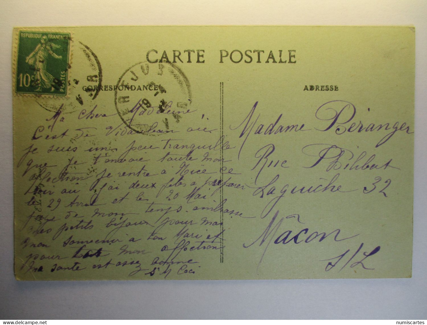 Carte Postale Vidauban-Astros (83)  Acqueduc Saint Lambert ( Petit Format Oblitérée Timbre 10 Centimes ) - Vidauban