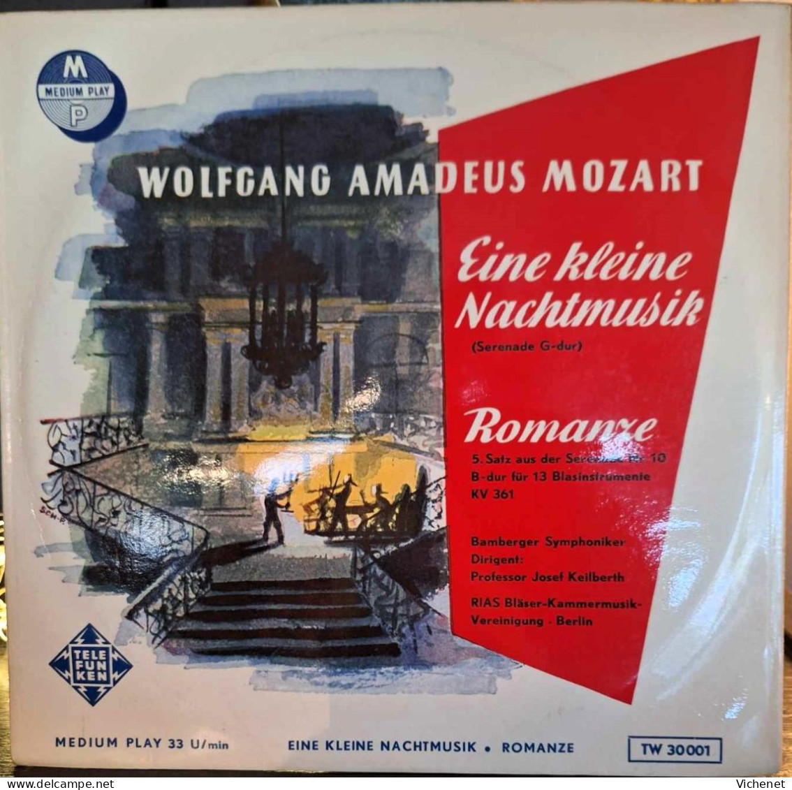 Wolfgang Amadeus Mozart - Eine Kleine Nachtmusik - Romanze - 25 Cm - Spezialformate