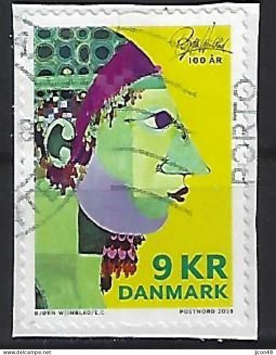 Denmark 2018  Bjorn Wilnblad (o) Mi.1938 - Used Stamps