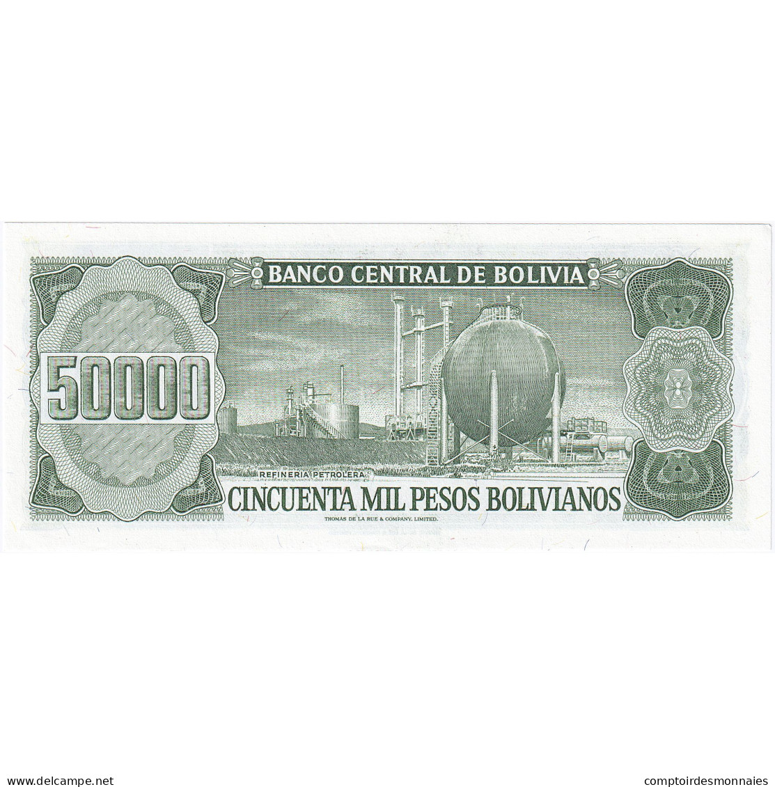 Bolivie, 50,000 Pesos Bolivianos, 1984, 1984-06-05, KM:170a, NEUF - Bolivie