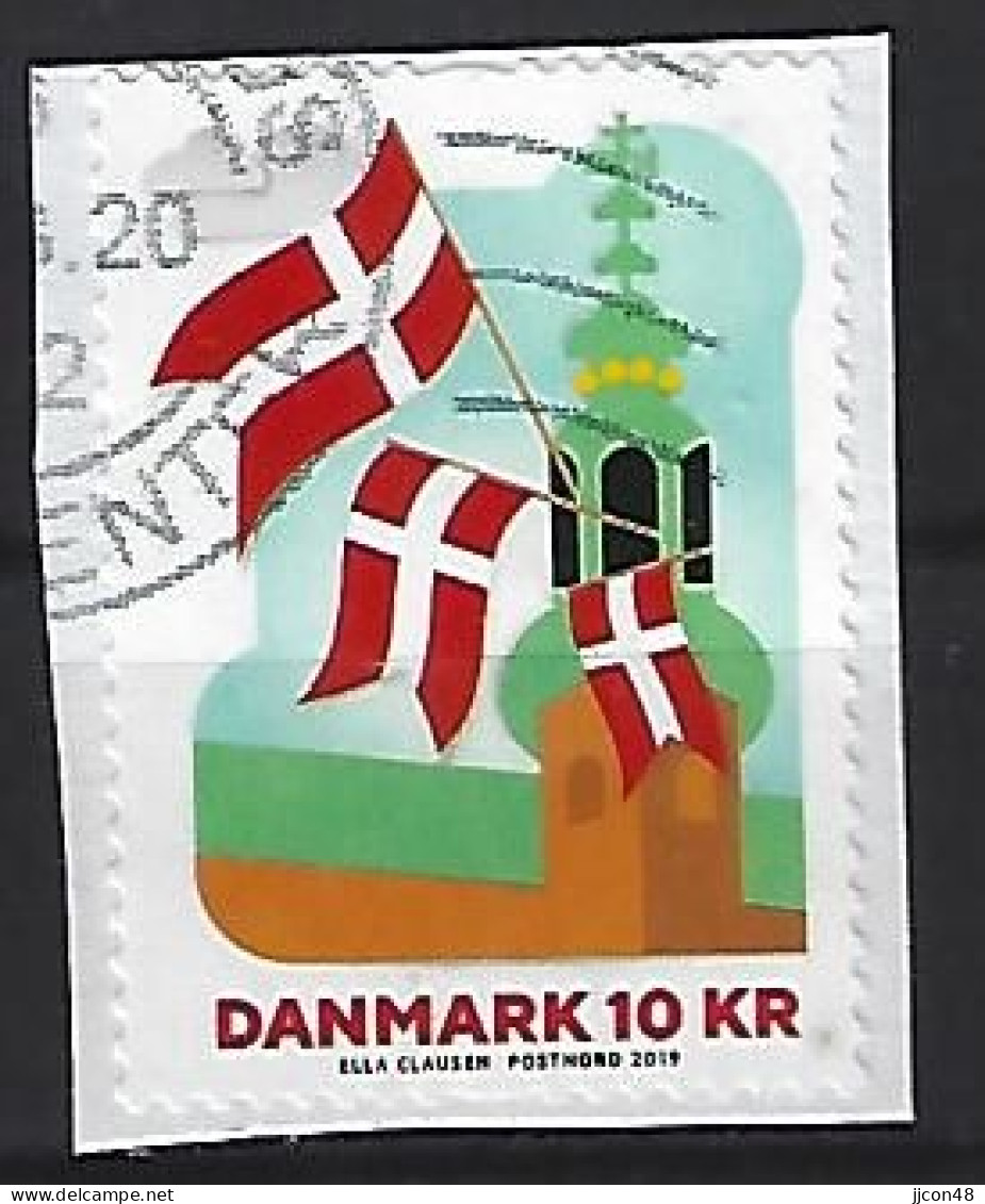 Denmark 2019  National Flag (o) Mi.1963 - Usado