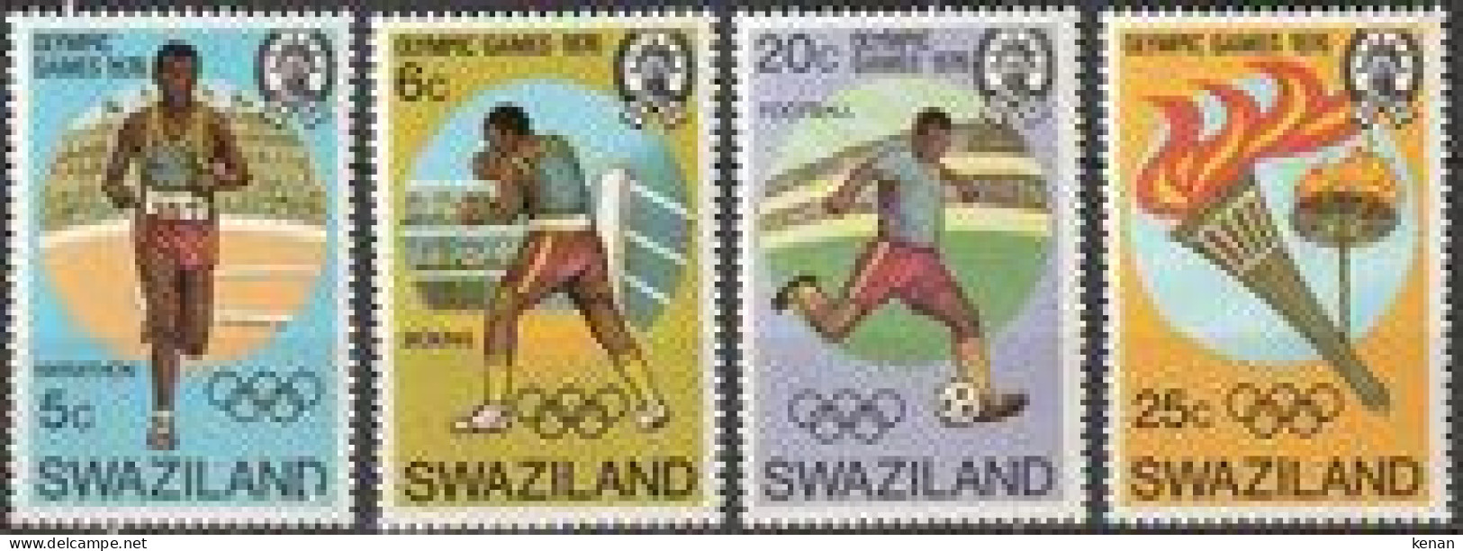 Swaziland, 1976, Mi: 253/56 (MNH) - Swaziland (1968-...)