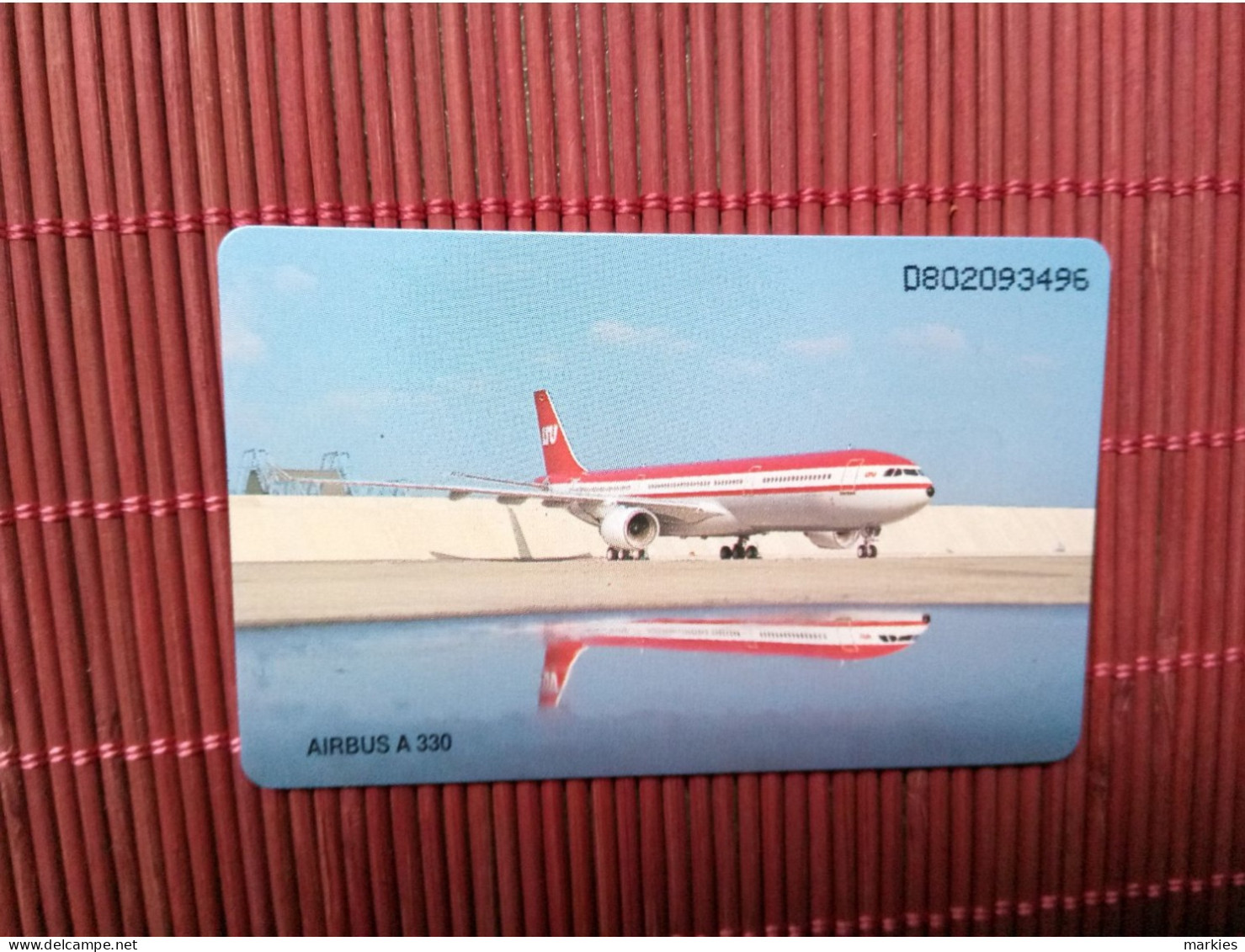 Airbus Airplaine Phonecard  Mint Only 1000 EX 2 Photos Rare - Aerei