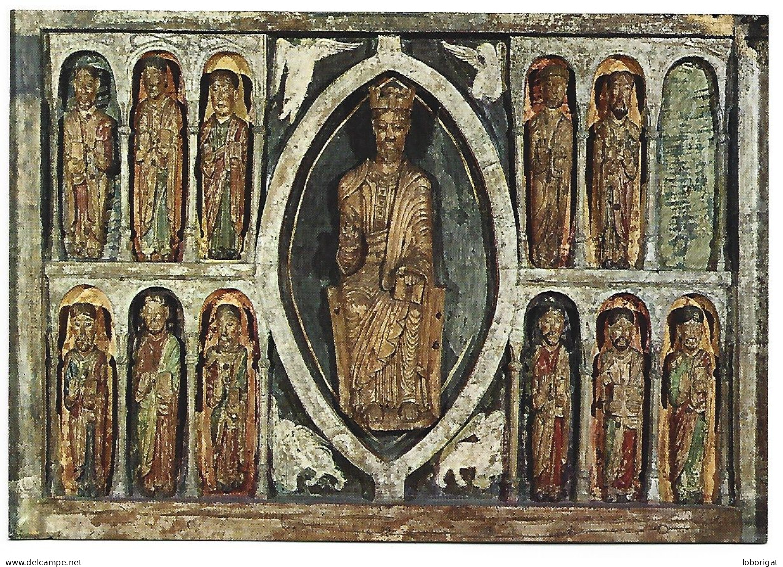 FRONTAL DEL ALTAR, IGLESIA ROMÁNICA DE SANTA MARIA.-  PIRINEOS CENTRALES.- TAHULL - LLEIDA.- ( CATALUNYA ) - Lérida