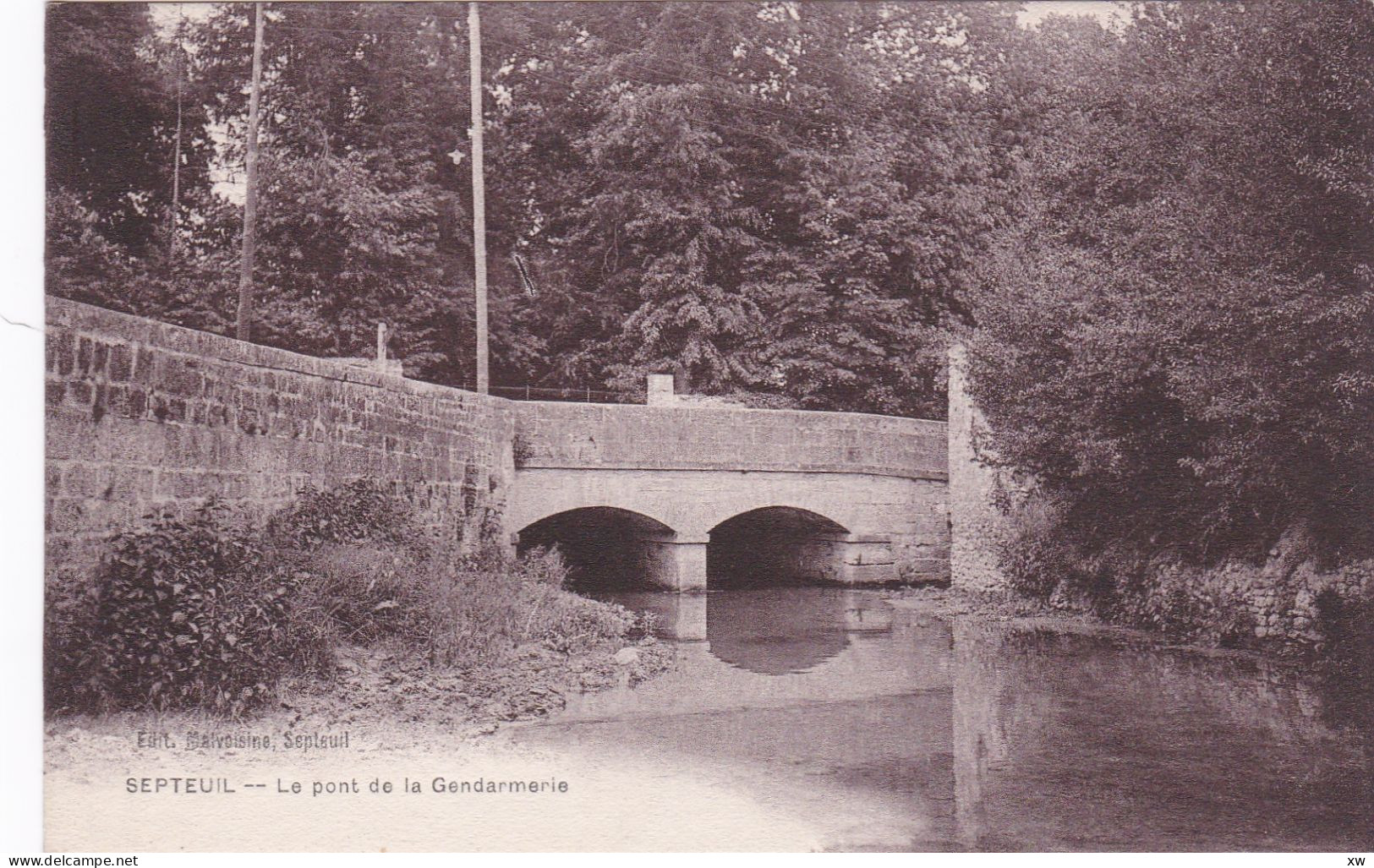 SEPTEUIL -78- Le Pont De La Gendarmerie - A16838-39 - Septeuil