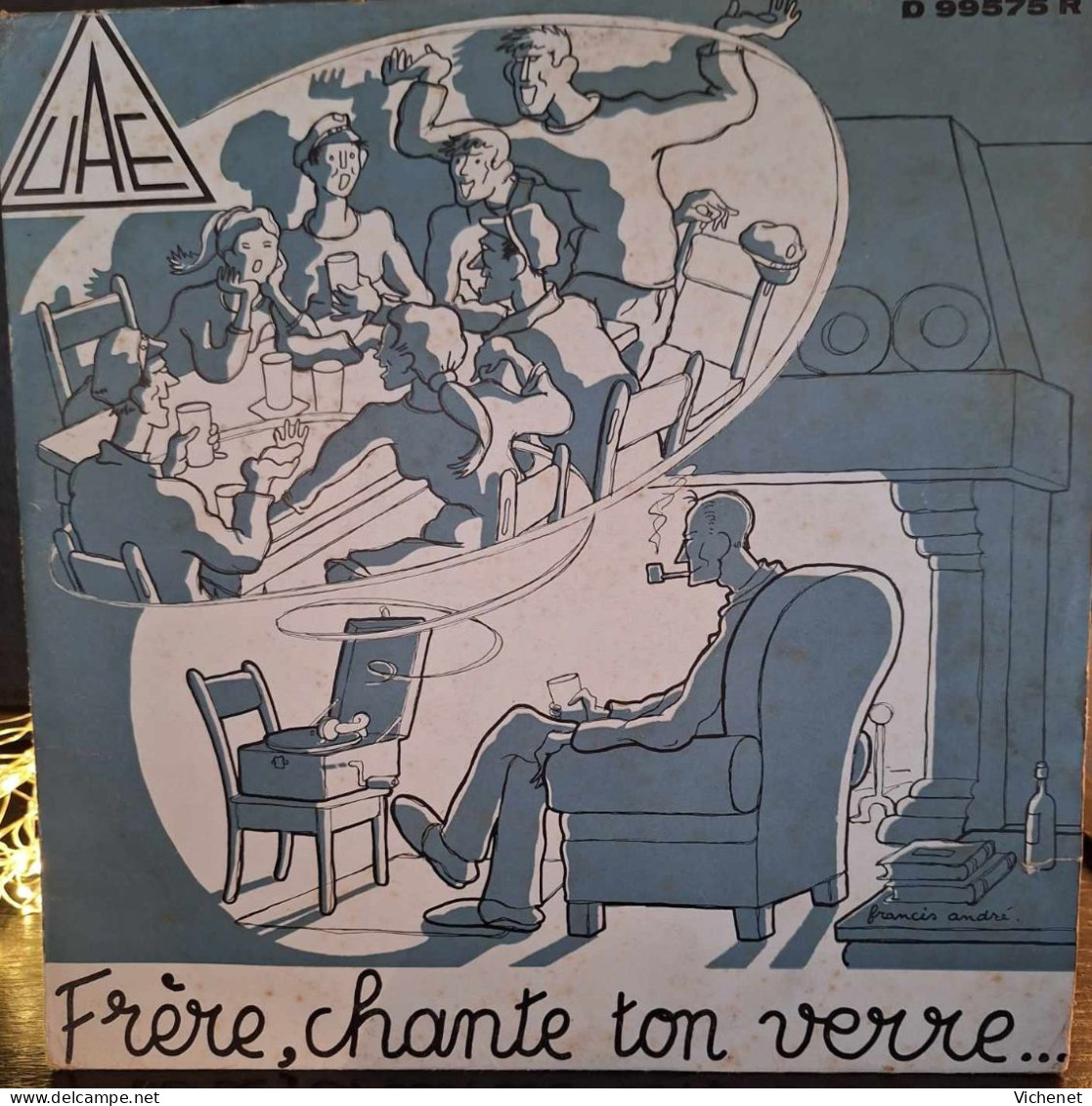 La Chorale De L'U.L.B. ‎– Frère, Chante Ton Verre... -  1956 - 25 Cms - Spezialformate