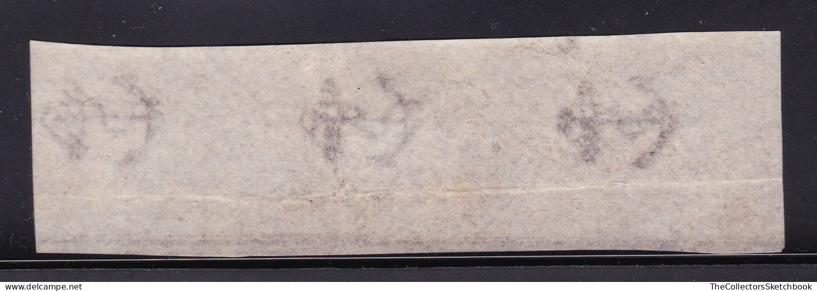 GB Fiscals / Revenues Life Policy 6d -  Red - Brown Barefoot 2. Watermark Fouled Anchor With Stock  Average Used - Revenue Stamps