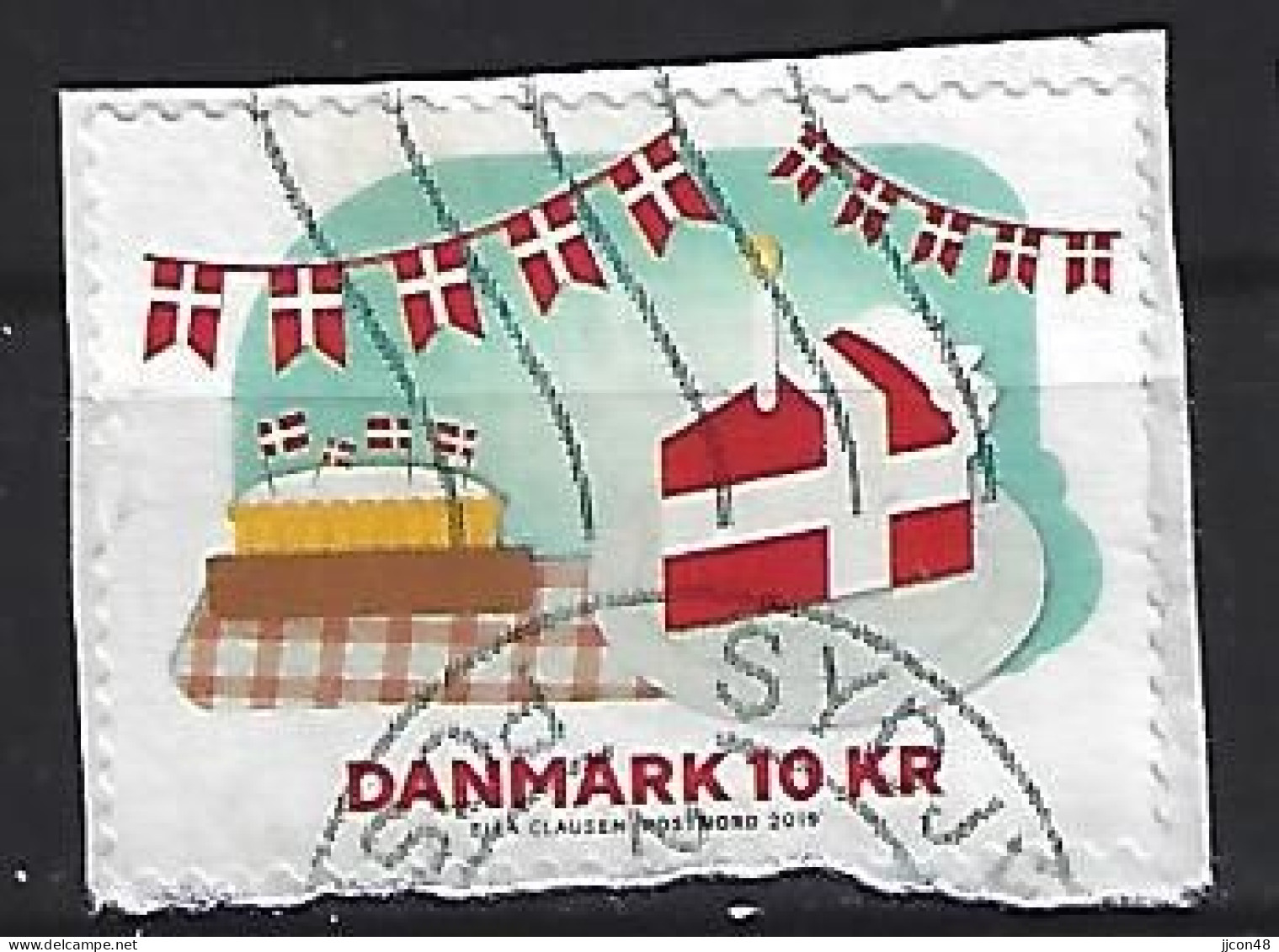 Denmark 2019  National Flag (o) Mi.1964 - Usado