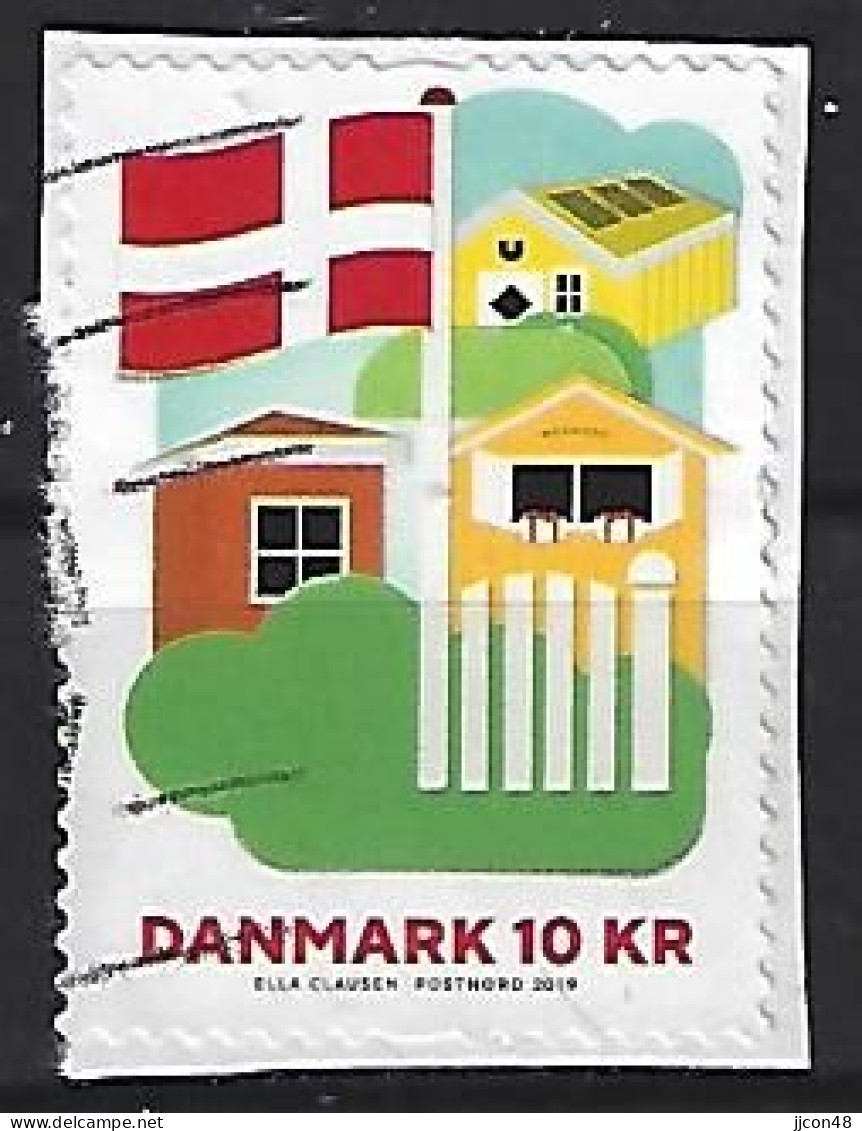 Denmark 2019  National Flag (o) Mi.1967 - Used Stamps