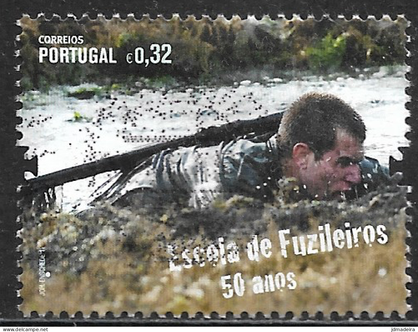 Portugal – 2011 Marines School 0,32 Used Stamp - Usado