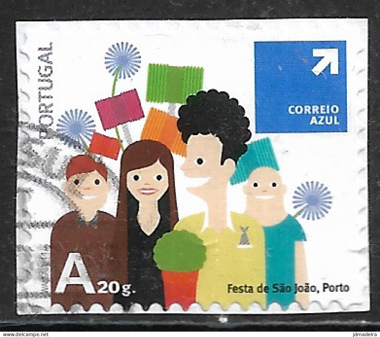 Portugal – 2011 Popular Festivals A Used Stamp On Paper - Gebraucht