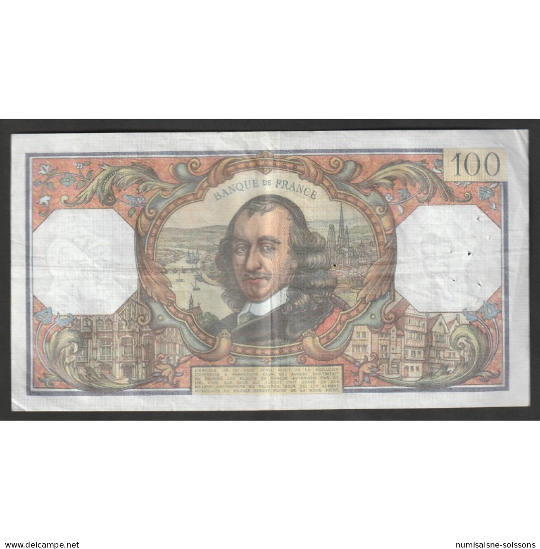 FAY 65/54 - 100 FRANCS CORNEILLE - TYPE 1964 - 04/03/1976 - N.948 - PICK 149 - 100 F 1964-1979 ''Corneille''