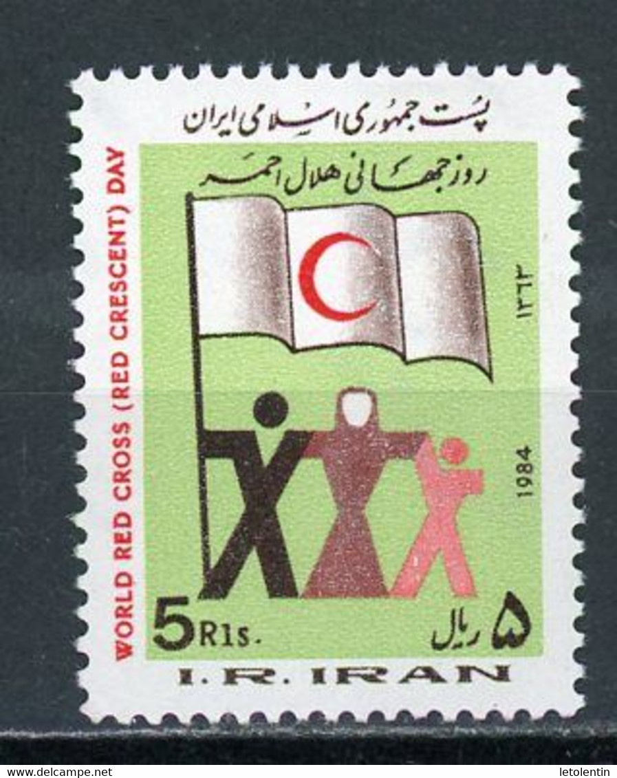 IRAN :  CROIX ROUGE ET CROISSANT ROUGE - N° Yvert 1889** - Iran